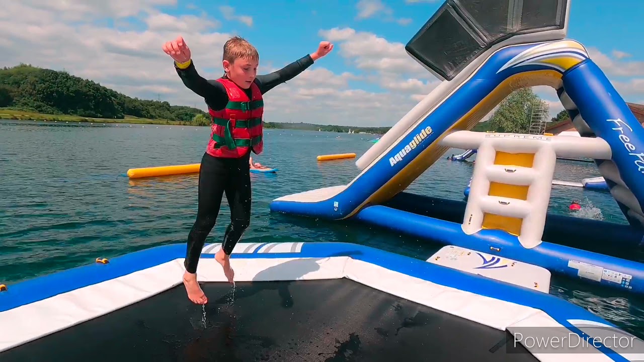 Sheffield cable waterski and aqua Park. The best water park ever 💦 YouTube