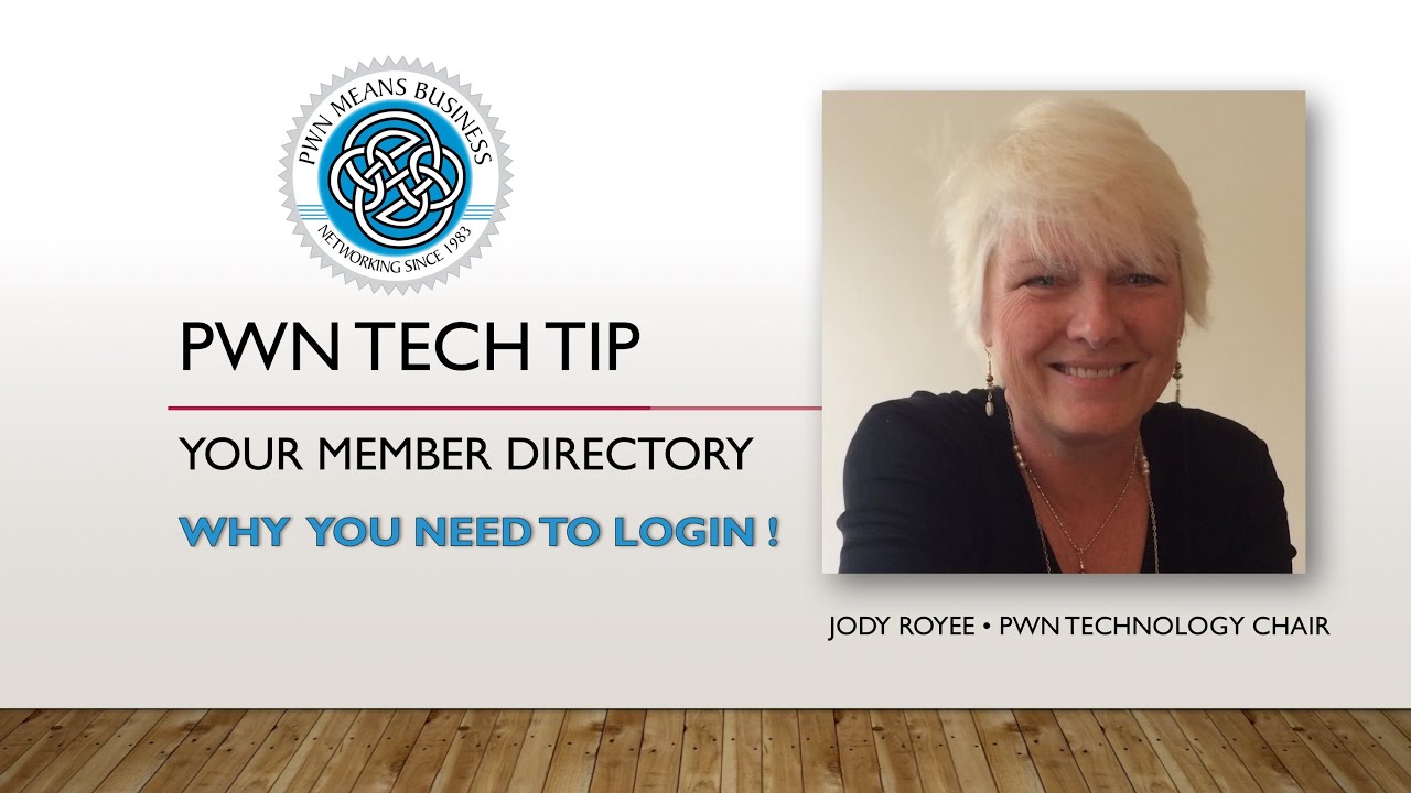 PWN Tech Tip   why Login to your member portal?
