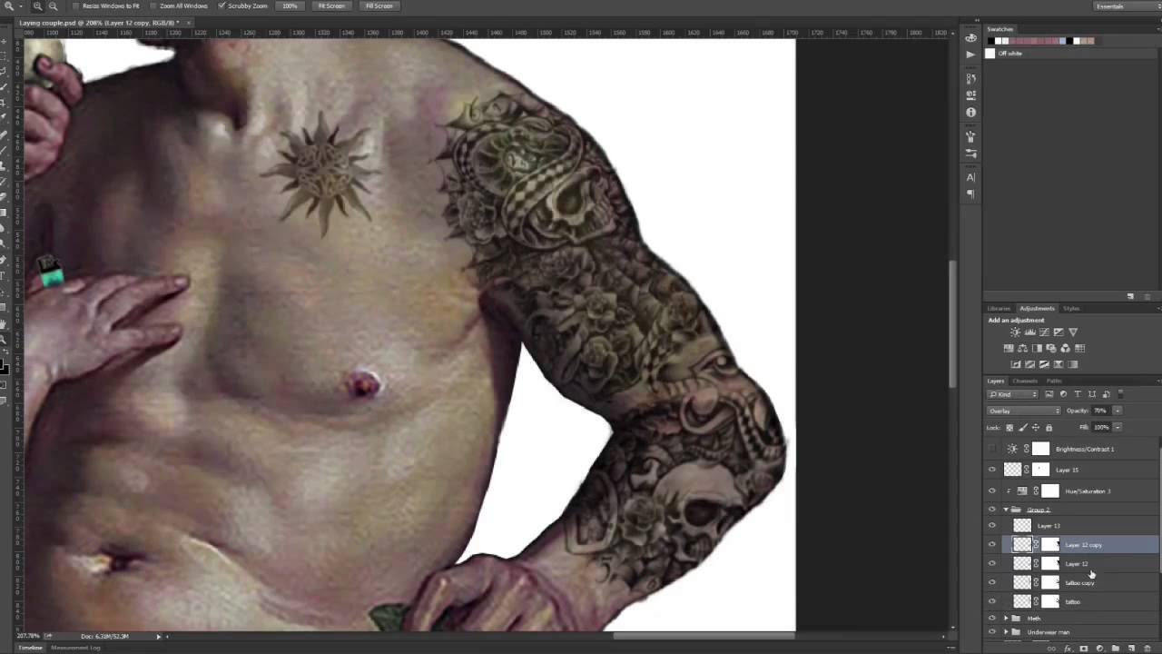 VICE: Rule Britannia // Photoshop Progress
