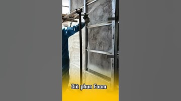 Giá phun foam cách nhiệt cách âm bao nhiêu tiền 1m2 #shorts #ongbanson #baogiafoam