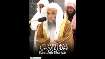 تلاوة رائعة لفضيلة الشيخ أ.د. #فيصل_غزاوي من فواتح #سورة_الذاريات