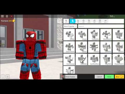 How To Be Spiderman Homecoming In Robloxian High School Youtube - how to make spiderman in robloxian highschool