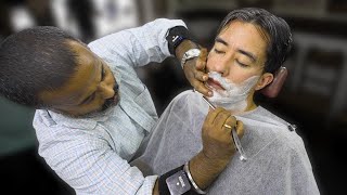 Indian ASMR Shave & Head Massage in Oldest Barbershop in Chennai