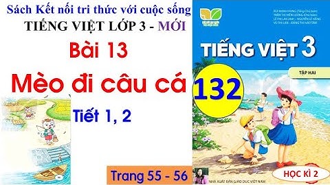 Bài 13 Mèo đi câu cá| Tiết 1, 2 |Tiếng Việt 3 Kết nối tri thức|Trang 55| Cô Thu| #132