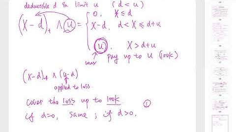 [MATH 5639 Actuarial Loss Models] Lecture 19: Ch2.5 Policy Limit, Coinsurance, and Inflation