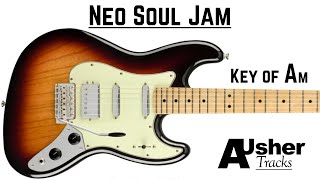 Video thumbnail of "Neo Soul in A minor | Guitar Backing Track"