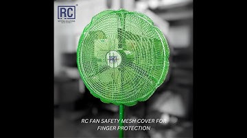 Industrial Fan Safety Net Cover for Finger cut protection @rcnettingsolutions7639