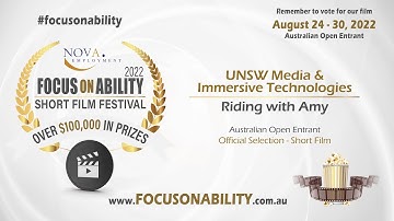 UNSW Media & Immersive Technologies - Riding with Amy
