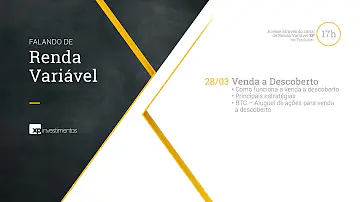 Como faço para operar vendido na Bolsa de Valores?