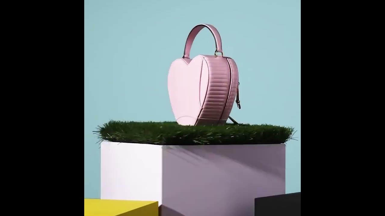 Moschino heart biker bag a breath of fresh color!@moschino