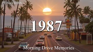 Back to 1987 🌅 | Morning Drive Memories | Nostalgic Retrowave &amp; Synthwave Mix