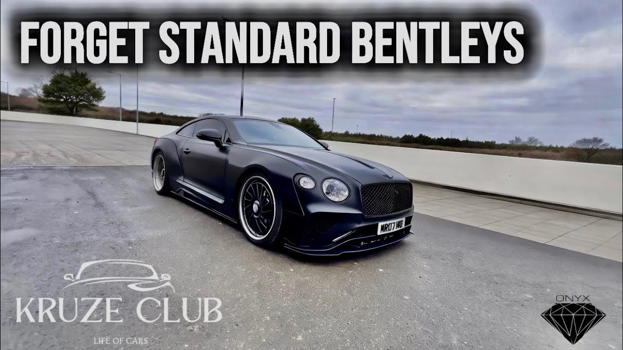Этот Bentley выглядит незаконно 😳 | Полная презентация ONYX Continental GT