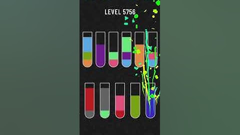 water sort puzzle level 5756