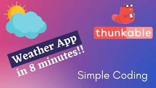 Weather App in Just 8 minutes screenshot 5