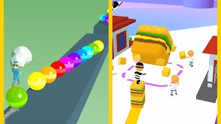 Stack Rider Vs Cube Surfer: All Levels Gameplay - New Update Android, iOS #9 screenshot 5