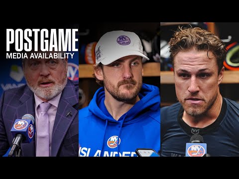 New York Islanders Postgame Availability | NYI 1 vs STL 2