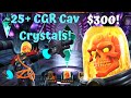 25+ More CGR Cavalier Crystals! Opening! $300! Odins! - Marvel Contest of Champions