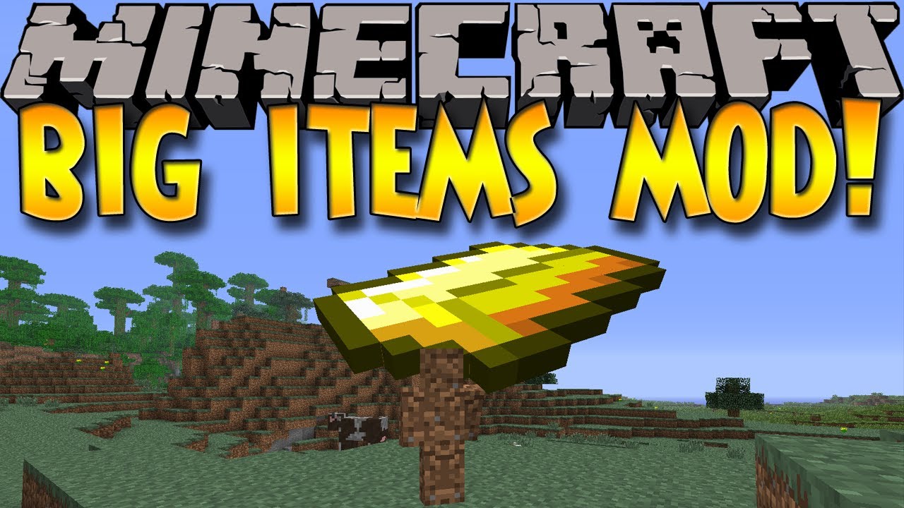 Minecraft Mods Big Items Mod Huge Massive Items 1 6 2 Youtube Minecraft Mods Big Items Mod Huge Massive Items 1 6 2 Youtube