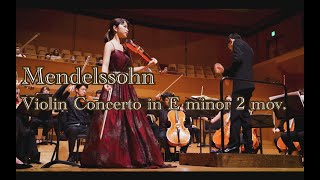 美しすぎる緩徐楽章【メンデルスゾーン:ヴァイオリン協奏曲 ホ短調 第2楽章（Felix Mendelssohn: Violin Concerto in  E minor 2 mov.）】