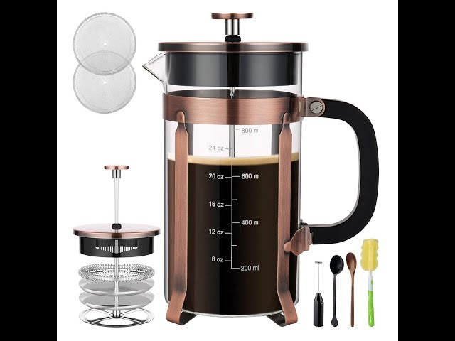 How to Use a French Press/ BEST coffee maker 