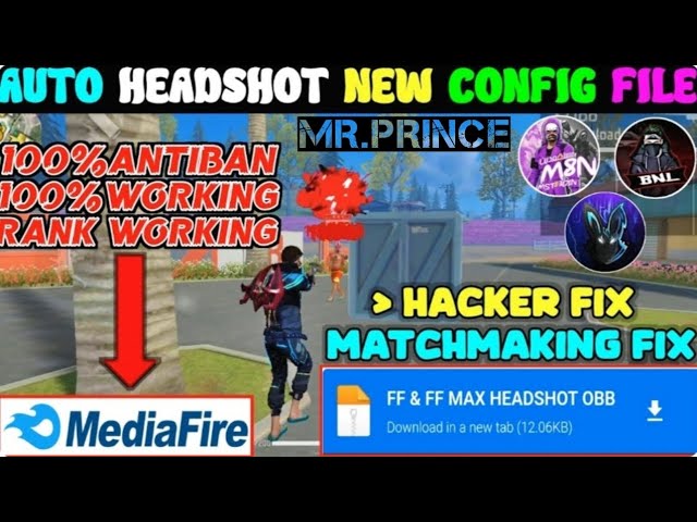 Free Fire max  Free Fire max-hack ff max obb 🔥 auto headshot