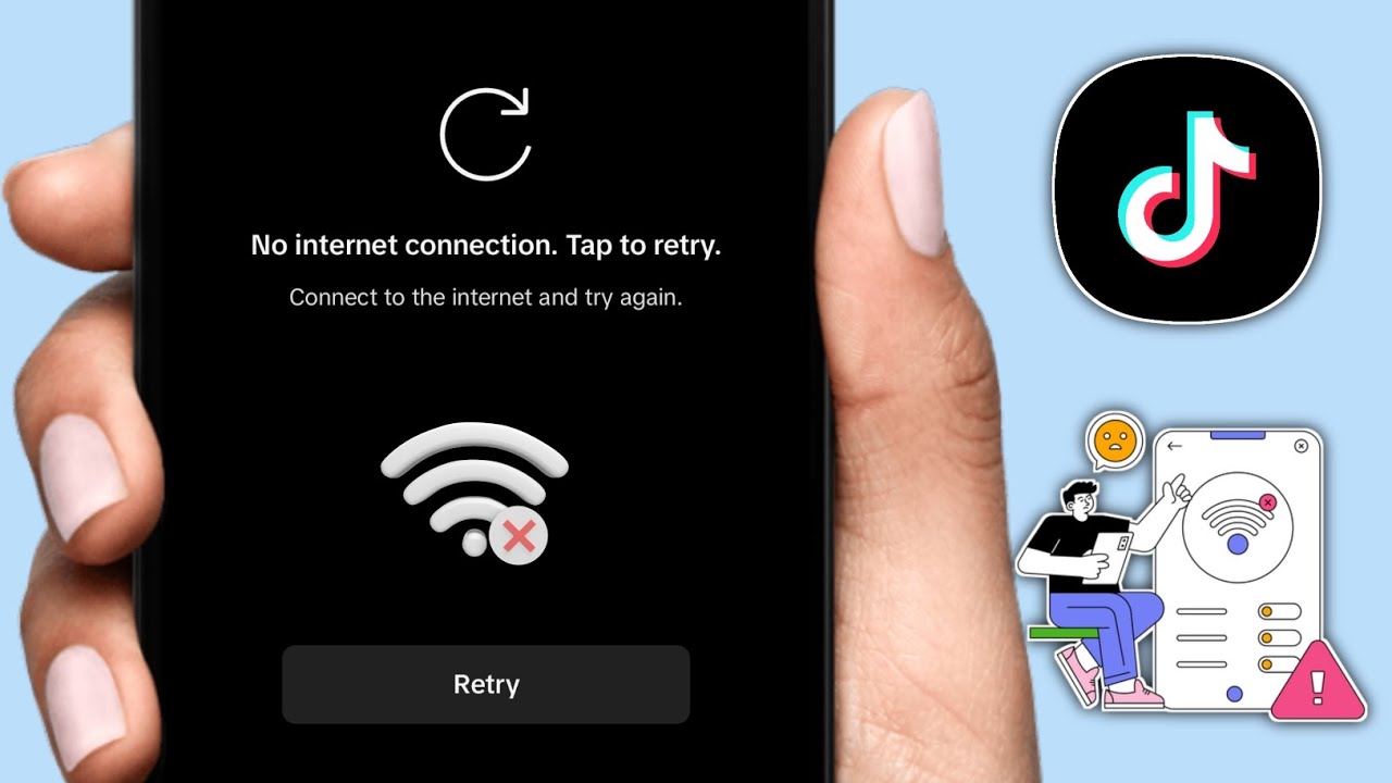 How to Fix TikTok No Network Connection Problem - 2025 - YouTube