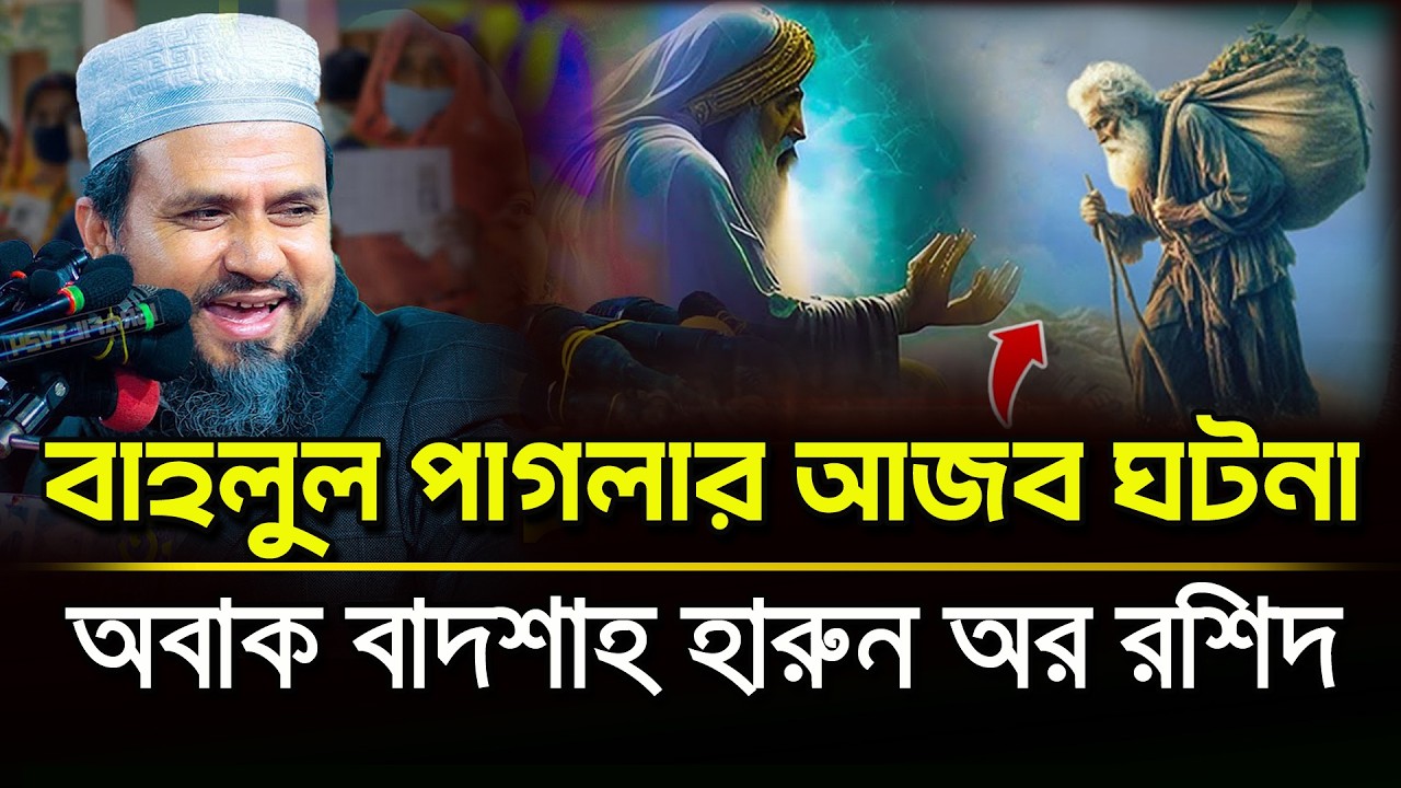 বাহলুল পাগলার আজব ঘটনা  অবাক হলেন বাদশা হারুন অর রশিদ  Mostak Foyezi Waz