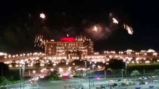 2016 Firework Emirates Palace UAE