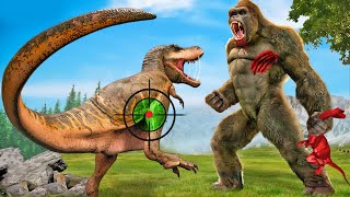 Deadly Dinosaur Hunter Sniper Animal Shooting Game Android Gameplay #4 screenshot 5