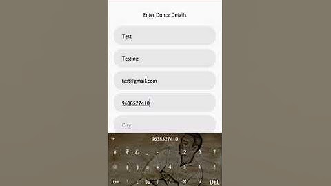 Online Blood Bank Using Android