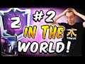 Playing VS #2 IN THE WORLD! Fnatic CRL Pro — Clash Royale