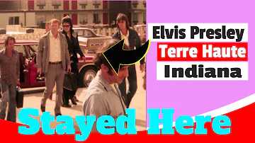 Elvis Presley Terre Haute Indiana July 1975 Motel and Arena Spa Guy