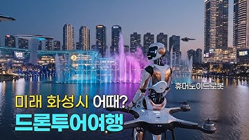 휴머노이드 로봇이 드론 타고 화성 한 바퀴? 이게 미래다