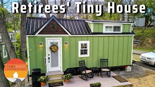 Retirees live in Tiny House to be near grandkids when not in tropics
