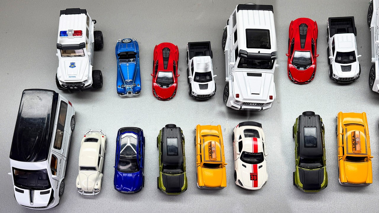 Magic Toy Cars In Motion | Relaxing Playtime With Mini Vehicles