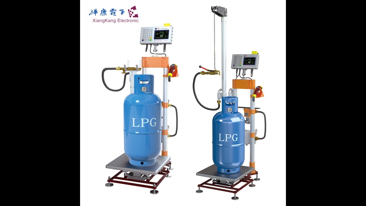 Professional instruction for LPG SemiAutomatic electronic gas filling