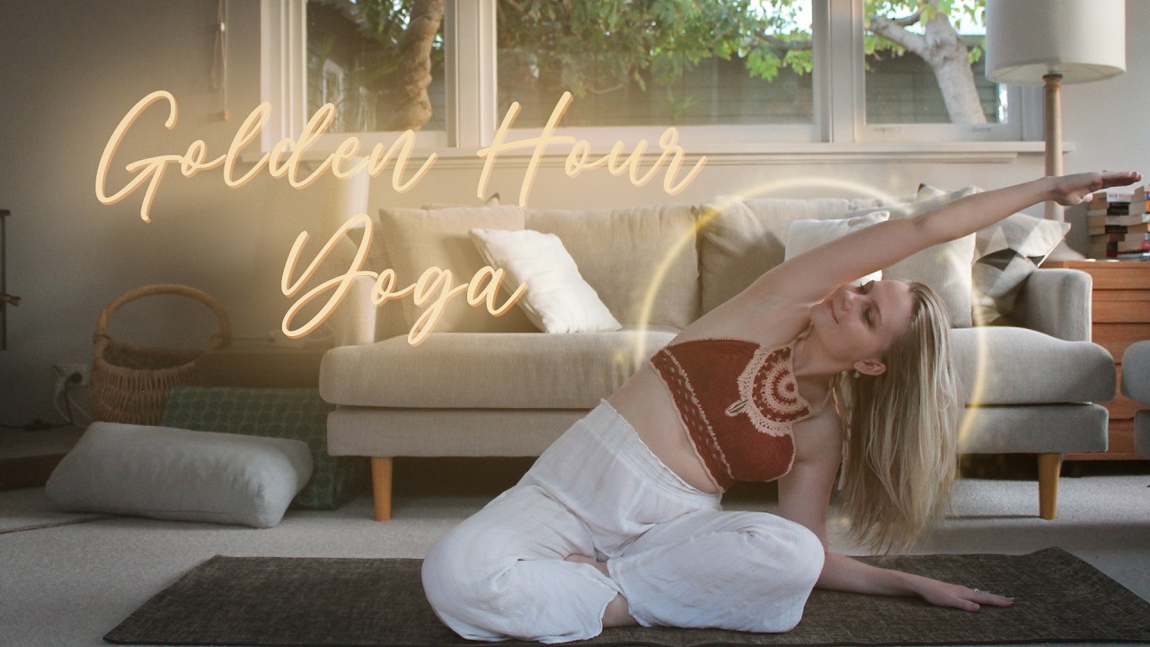 20 minute sunset flow