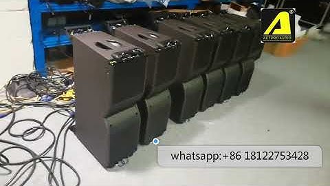 Actpro Dual 8" KR208 Line Array Speakers  Mini Line Array KR208 Professional Audio Loudspeaker