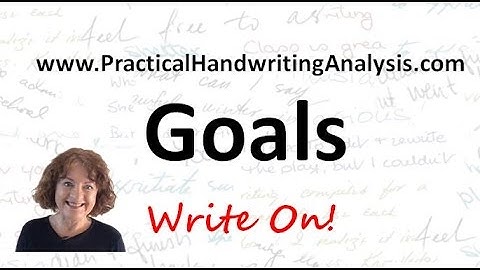 Identify Goal Setting styles from handwriting (Graphology)Personality from  Handwriting Signature