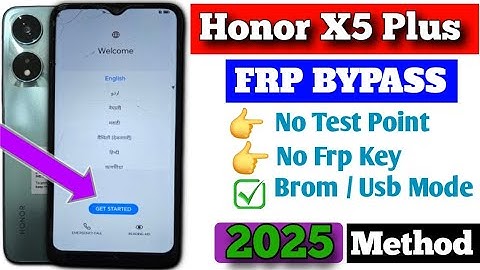 Honor  X5 Plus FRP Unlock Tool | Latest Trick Huawei - Honor X5 Plus ( Wod - Lx2 ) FRP Bypass 