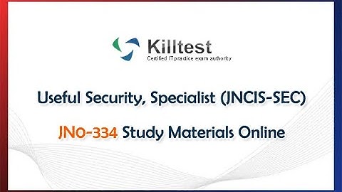 Useful Security, Specialist (JNCIS-SEC) JN0-334 Study Materials Online
