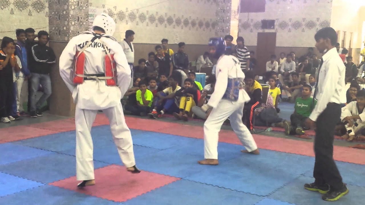 Taekwondo Fight @ Delhi Olympic Games