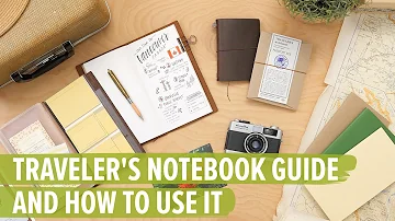 TRAVELER'S COMPANY TRAVELER'S notebook Guide and How to Use It