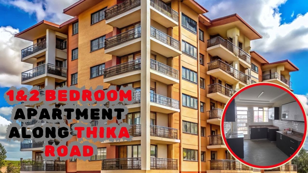 Modern and spacious 2 bedroom house tour along Thika road