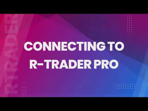 Connecting to RTrader Pro - OUP