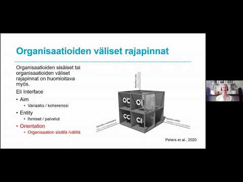 Rajapinnat verkostoyhteistyön tukena tai esteenä, Mervi Vähätalo, KumppanuusAkatemian loppuwebinaari