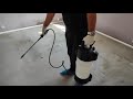 Carpet deep cleaning with Rotowash