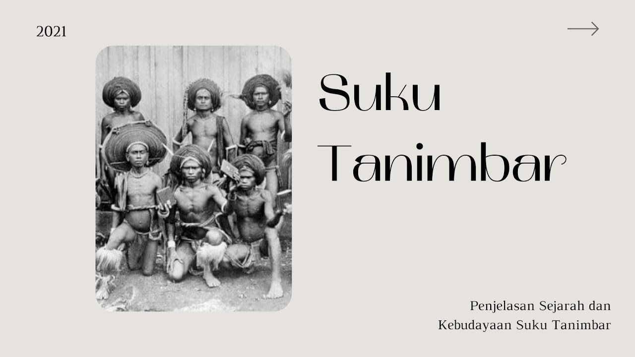 Rancaka Nusantara - Sejarah dan Keberagaman Kebudayaan Suku Tanimbar