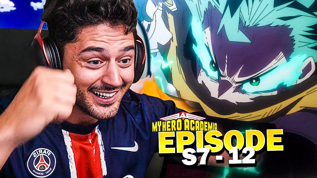 DEKU EST DE RETOUR !! MY HERO ACADEMIA SAISON 7 EPISODE 12 REACTION FR