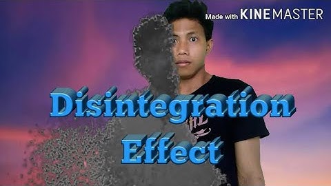 How to do disintegration effect? (TUTORIAL)